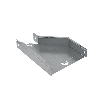 Переходник для лотка левый 50х50-150 сталь 1мм "ПЛЮС" PDplus50-50-150-L КМ PL0692