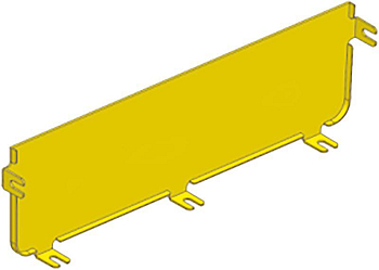 Крышка торцевая оптич. лотка 360мм ITK DS-360-318G0