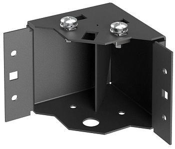 Уголок цоколя h=100мм черн. (уп.4шт) by ZPAS ITK ZP-BC05-B0-01