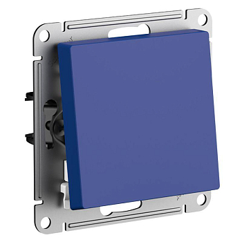 Выключатель AtlasDesign (сх. 1) 10AX с самовозвратом механизм аквамарин SE ATN001115