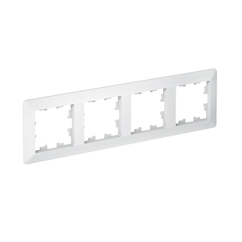 Рамка 4-м AtlasDesign Air лотос/дым. бел. SE ATN221304