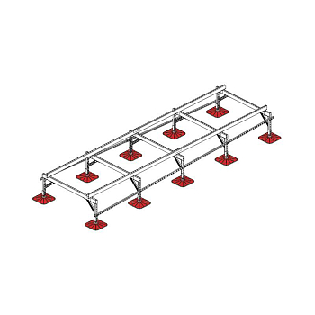 Конструкция опорная для установки оборудования TECHNORAPTOR FOOT 1500х5000 KM-TR-F-SSEI-1500-5000 КМ TR0038