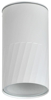 Светильник 5222 GU10 IP65 уличный потолочный бел. IEK LT-UPU0-5222-GU10-1-K01