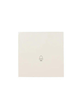 Кнопка звонка СП ZIMA IP20 безвинтов. зажим механизм сл. кость LEZARD 704-9088-103QC
