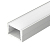 Профиль SL-SLIM20-H13-2000 WHITE L2000 алюм. Arlight 037113