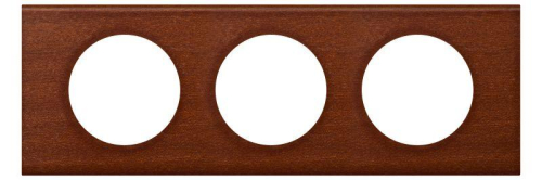 Рамка 3-м Celiane орех Leg 069223