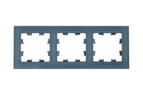 Рамка 3-м AtlasDesign Nature натур. стекло грифель SE ATN360703