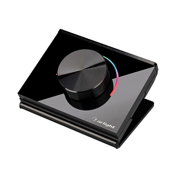 Панель Rotary SMART-P100-RGB Black (3В 2.4G) (IP20 пластик) Arlight 031957