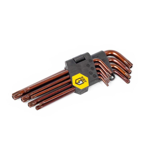 Набор ключей TORX КТ-9s (Т10-Т50) КВТ 82178