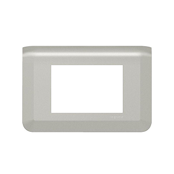 Рамка 3мод. Mosaic алюм. Leg 079303L