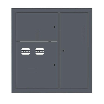 Щит этажный 2кв. RAL7016 (1000х950х150) PROxima EKF mb29-v-2-ral7016