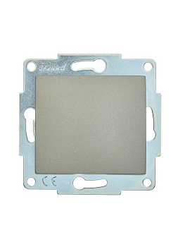 Выключатель 1-кл. 1п СП ASTI 10А IP20 механизм платина. LEZARD 7081-3588-100