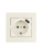 Розетка 1-м СП Vesna с заземл. с заряд. устройством USB механизм крем. LEZARD 742-0388-181 Розетка 1-м СП Vesna с заземл. с заряд. устройством USB механизм крем. LEZARD 742-0388-181