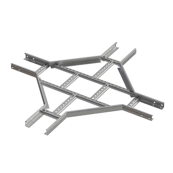 Ответвитель для лотка Х-образ. лестн. 200х50 1.5мм LXD50-200-1.5 INOX304 N КМ LO40501