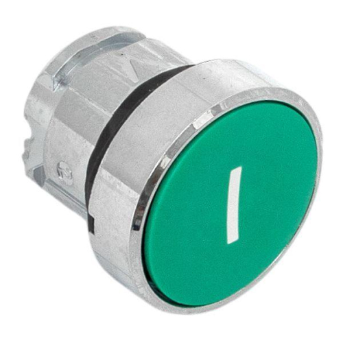 Механизм кнопки исполнительный "I" XB4 зел. плоский возвратный без фиксации IP65 EKF XB4BA-3152C-65