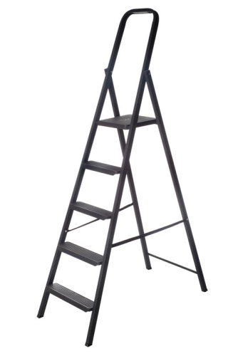 Лестница-стремянка "Компакт" 5 ступ. 6.25кг сталь FIT 65373