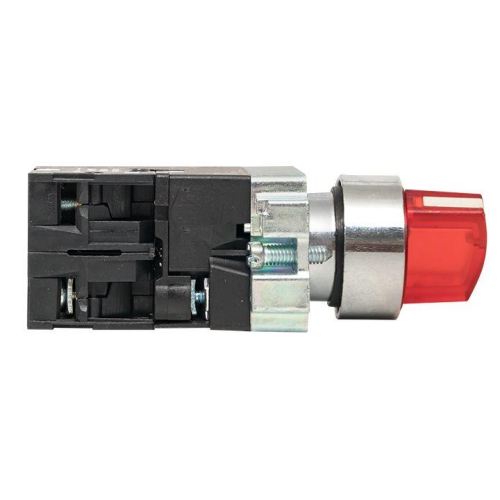 Переключатель BD33 3P с красн. подстветкой 230В NO PROxima EKF xb2-bk33-r-230