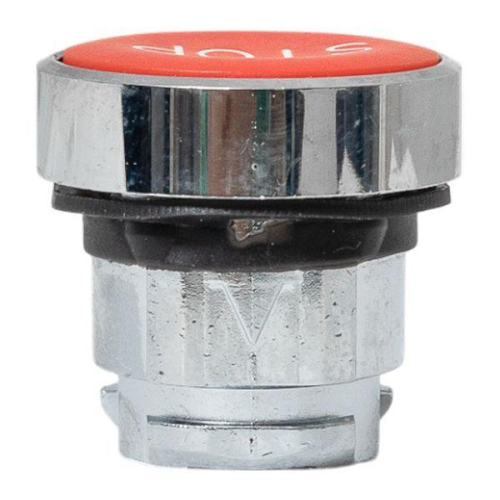 Механизм кнопки исполнительный "STOP" XB4 красн. плоский возвратный без фиксации IP65 EKF XB4BA-4158C-65