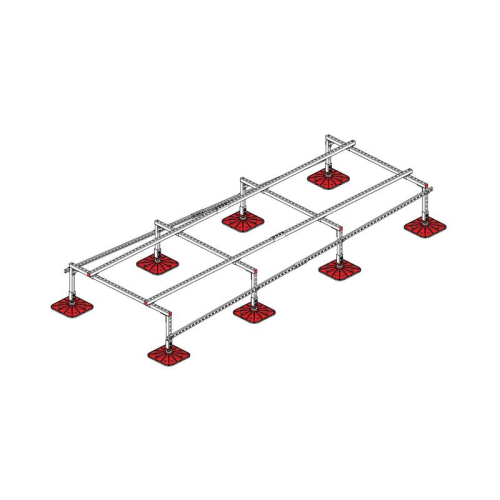 Конструкция опорная для установки оборудования TECHNORAPTOR FOOT 1500х4000 тип 1 KM-TR-F-SSEI-1500-4000-1 КМ TR0036