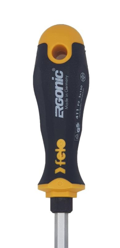 Отвертка крестовая с шестигранным лезвием Ergonic PZ 3х150 FELO 41130540