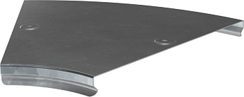 Крышка угла плавного 45град. тип Г01 ESCA 200мм HDZ IEK CPG01D-0-45-200-08-HDZ