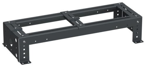 Кронштейн для монтажа лотка на шкаф 800мм черн. LINEA S ITK LS-SBT05-800