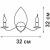Светильник настенный 2xE14 макс. 40Вт Vitaluce V1322/2A Светильник настенный 2xE14 макс. 40Вт Vitaluce V1322/2A