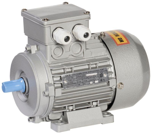 Электродвигатель АИР2Е 1ф 80B4 220В 1.1кВт 1500об/мин 1081 ONI ONP080-B4-001-1-1510