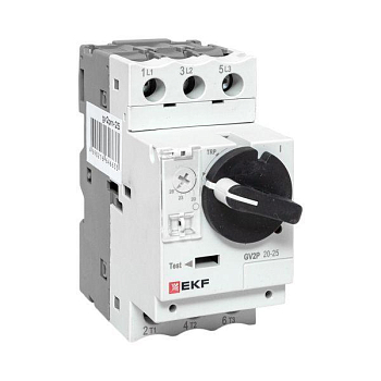 Выключатель автоматический для защиты двигателя GV2P 20-25А EKF gv2pm-25