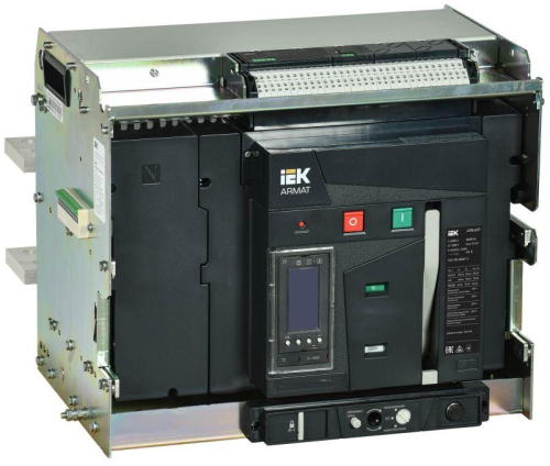Выключатель автоматический воздушный 4п E 100кА 2500А TY выдвиж. с компл. аксессур. ARMAT IEK AR-ACB-4VE-100-2500A-TYCF