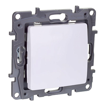 Переключатель перекрестный 1-кл. Etika 250В 10AX винт. зажимы бел. IEK 672249