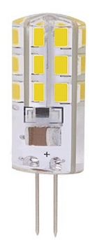 Лампа светодиодная PLED-G4/BL2 3Вт капсульная 2700К тепл. бел. G4 200лм 230В (блист.2шт) JazzWay 1036636
