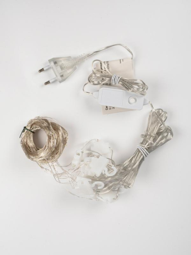 Гирлянда "Занавес" ICLLDM300W-C 300LED LED 3х3м 8режимов IP20 бел. SHLights 4690601054357