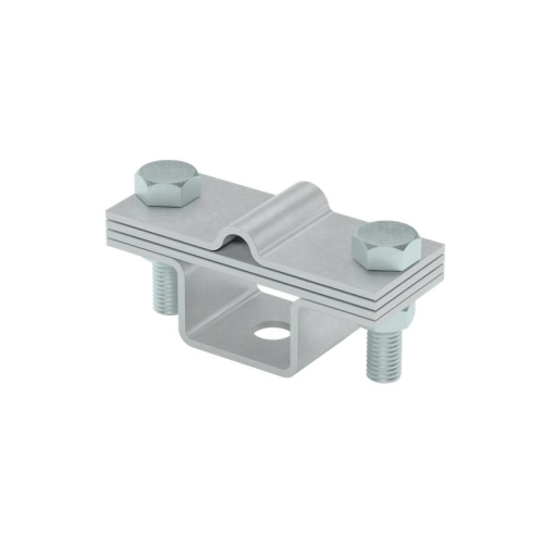 Держатель универсальный на мостовой опоре UDMO3-D5-8-B40 для прутка d5-8мм и полосы до 40мм с 3 пластинами КМ MA0521