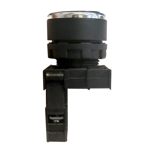 Кнопка нажимная круглая с "0" B100DH-0 черн. EMAS B100DHO