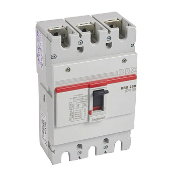 Выключатель автоматический 3п 225А 36кА DRX250 стационарн. Leg 027128