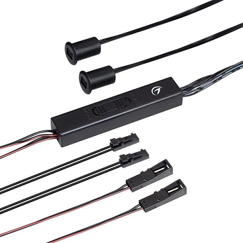 ИК-датчик SR-PRIME-RECESSED-IRD/H-R11-BK (12-24В 48-96Вт DOOR/HAND) IP20 пластик Arlight 046465