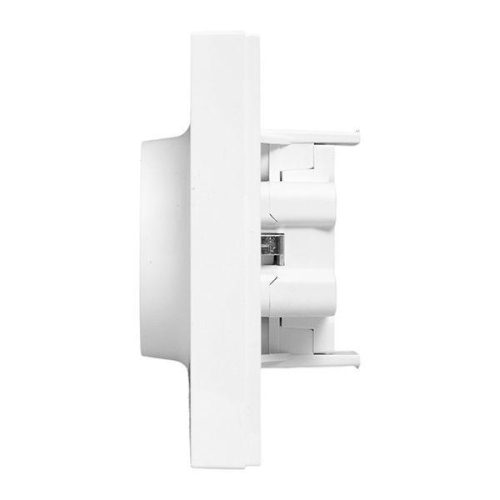 Розетка 2-м СП Эпика 16А с заземл. без защ. шторок с рамкой механизм бел. EKF UP1-SOW-210