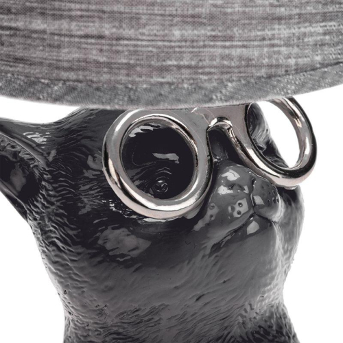 Светильник декоративный "Кот в очках" Е14 40Вт черн. Rexant 603-1034