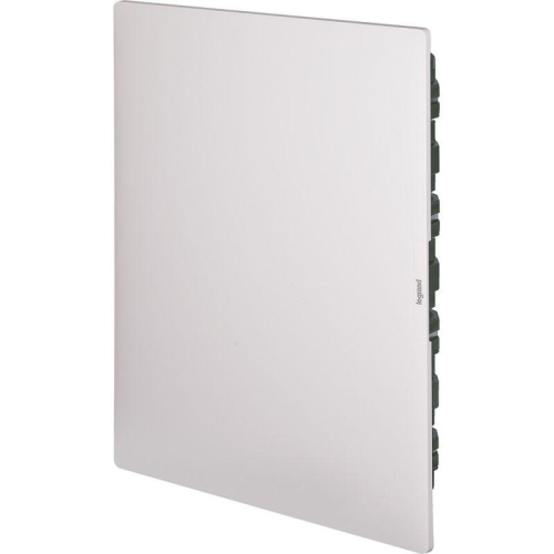 Щиток распределительный СП Practibox3 IK 07 3 рейки 54мод. с клеммник. заземл. IP40 бел. дверь Leg 401718