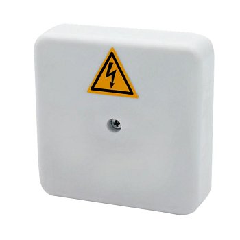 Коробка распределительная огнестойкая 75х75х20мм IP41 КРОПС-П0 FRJB-KM-P0-4-03-КРОПС-IP41 КРОПС-П0 для кабелей до 4кв.мм 3 клеммы КМ KR0003