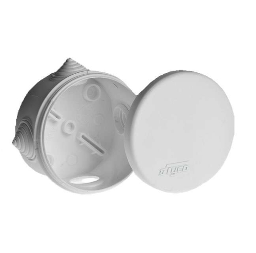 Коробка распределительная ОП 70х50мм IP55 бел. Ruvinil 67020Б