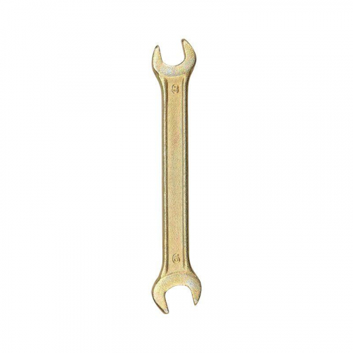 Ключ рожковый 8х9мм желт. цинк Rexant 12-5822-2