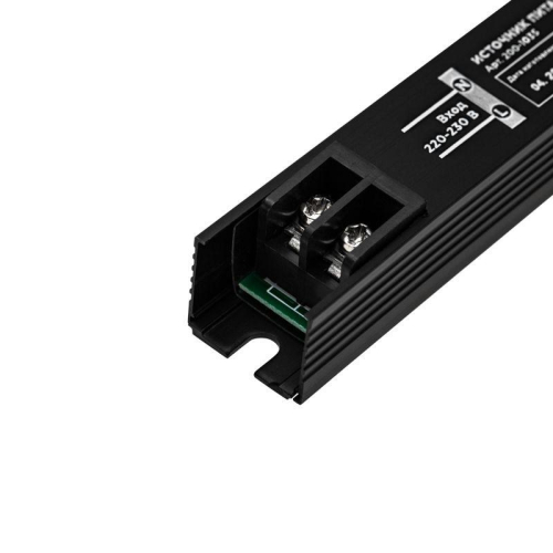 Источник питания (драйвер) 24В 24Вт IP20 с разъемами под винт ультратонкий Rexant 200-1035