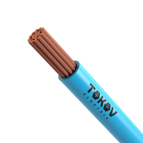 Провод TOKOV ELECTRIC ПуГВнг(А)-LS 1х10 С 450/750В (уп.100м) 000011542