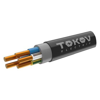 Кабель TOKOV ELECTRIC ППГнг(А)-HF 5х2.5 ОК (N PE) 0.66кВ (м) ТХМ00409123