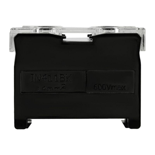 Блок зажимов клеммный БЗД 1-полюсный 16кв.мм 60А на DIN-рейку Rexant 11-2163