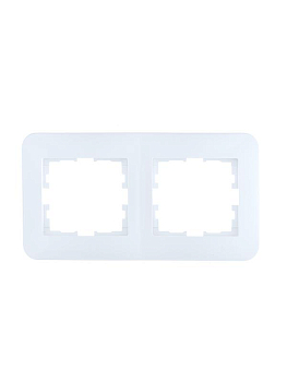 Рамка 2-м ASTI горизонт. бел. LEZARD 7081-0200-147