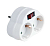 Разветвитель с заземл. 16А 3.5кВт AD-2GS защ. шторки с выкл. JazzWay 5004788