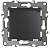 Розетка 1-м СП Эра12 12-2103-05 16А IP20 16AX 250В 2P+E Schuko защ. шторки с крышкой механизм антрацит Эра Б0014697